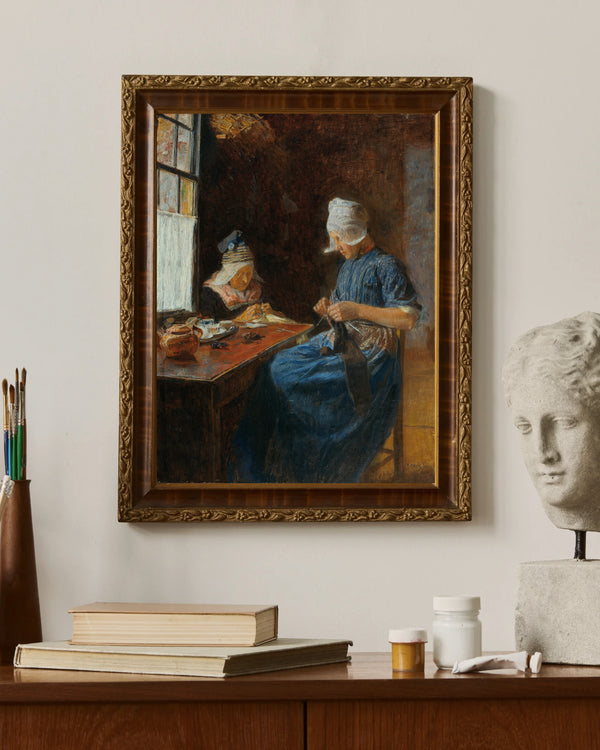 Ferdinand Kruis - Hollandalı Kadınlar çerçeve