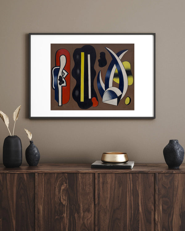 Fernand Léger - Aloelerle Kompozisyon, No. 4