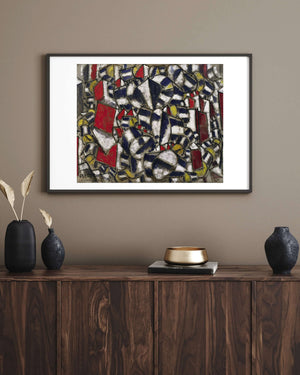 Fernand Léger - Biçimlerin Karşıtlığı fine art baskı