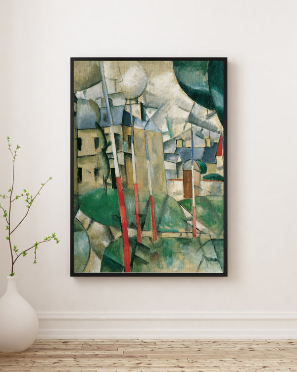 Fernand Léger - Köy Manzarası