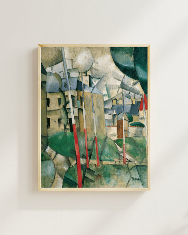 Fernand Léger - Köy Manzarası