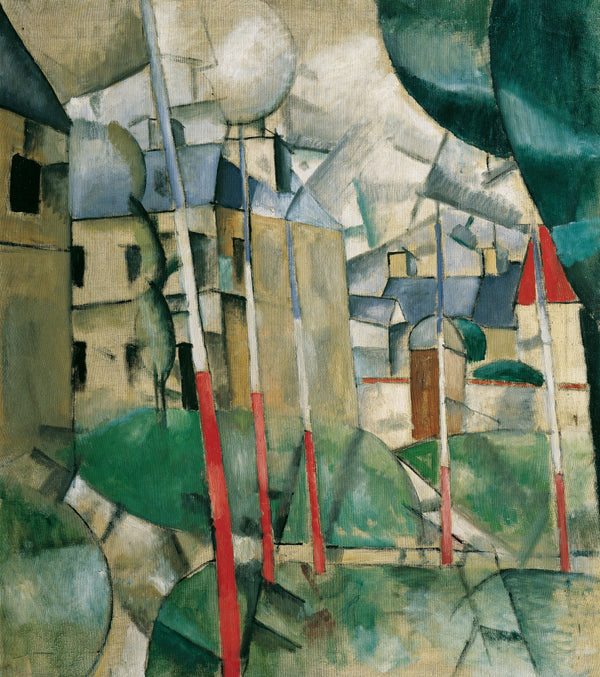 Fernand Léger - Köy Manzarası