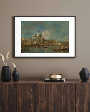 Francesco Guardi - Santa Maria della Salute Çerçeve