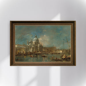 Francesco Guardi - Santa Maria della Salute Poster