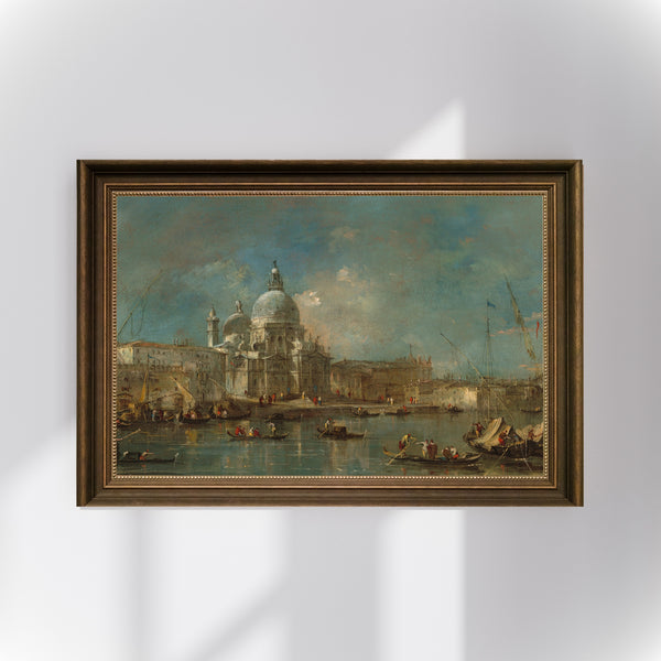 Francesco Guardi - Santa Maria della Salute Poster