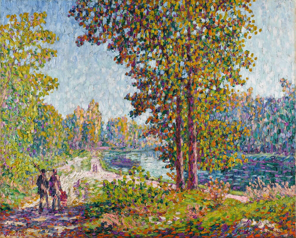 Francis Picabia - Moret'te Loing Nehri Kıyıları - Güneş Etkisi