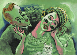 Francis Picabia - Zeytin Ağaçlarının Altında - Nazlanma fine art baskı