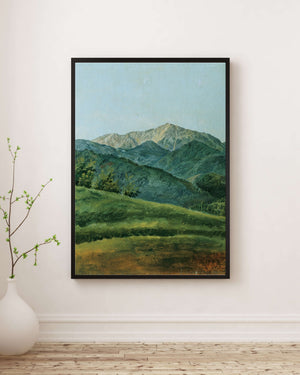 Franz Xaver Gruber - Schneeberg Fine Art Baskı