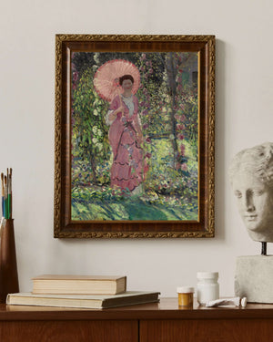 Frederick Carl Frieseke - Gülhatmiler Fine Art Baskı