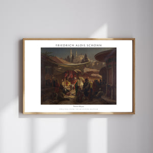 Friedrich Alois Schönn-Türk Pazarı poster