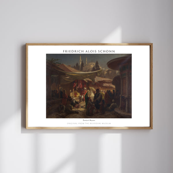 Friedrich Alois Schönn-Türk Pazarı poster