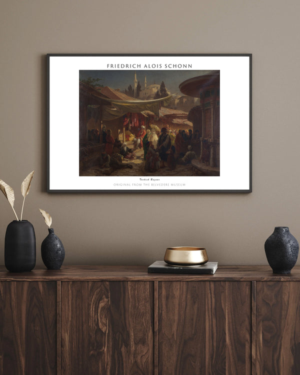 Friedrich Alois Schönn-Türk Pazarı çerçeve