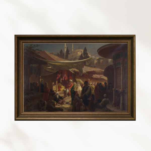 Friedrich Alois Schönn - Türk Pazarı