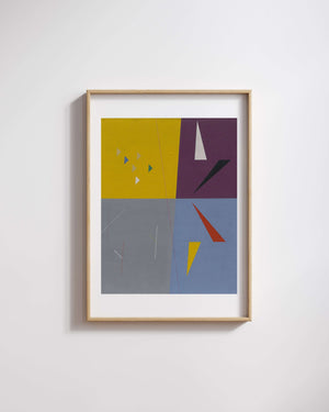 Friedrich Vordemberge Gildewart - Kompozisyon No. 150 Fine Art Baskı