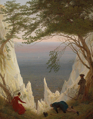 Caspar David Friedrich - Rügen’deki Tebeşir Kayalıkları Fine Art Baskı