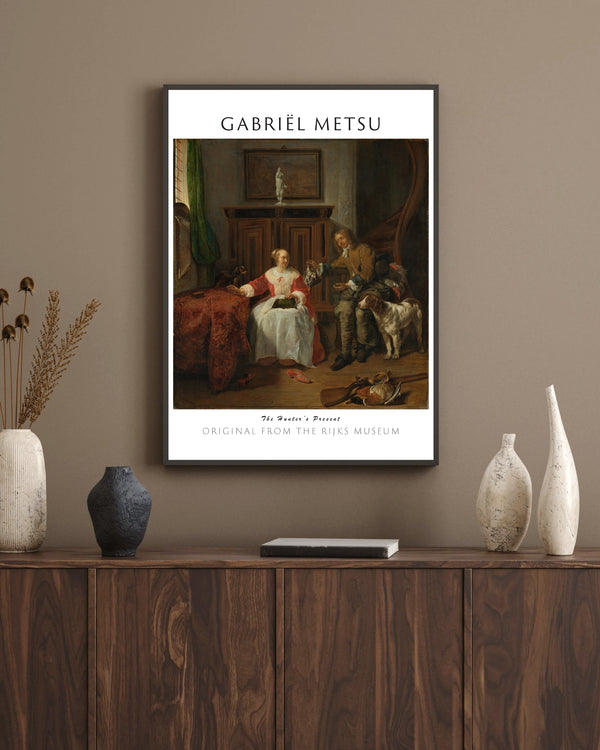 Gabriël Metsu-Avcıdan Hediye çerçeve