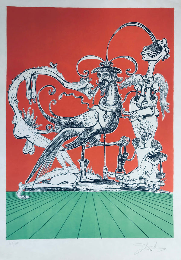 Salvador Dalí - Yamyam Gurmeler - Pantagrue fine art baskı