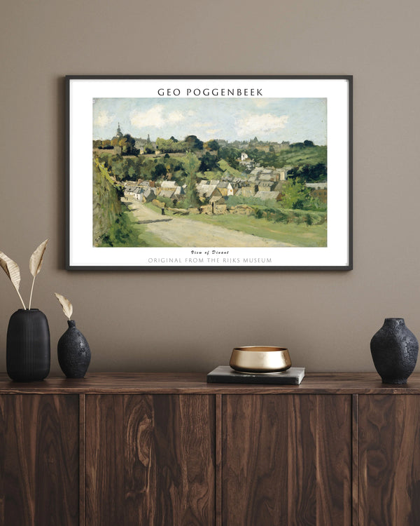 Geo Poggenbeek - Dinant Manzarası çerçeve