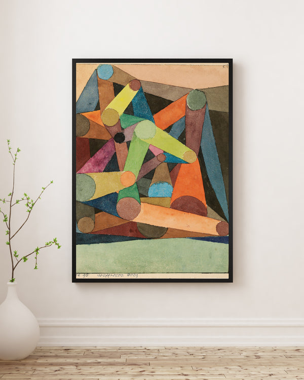 Paul Klee - Açılmış Dağ