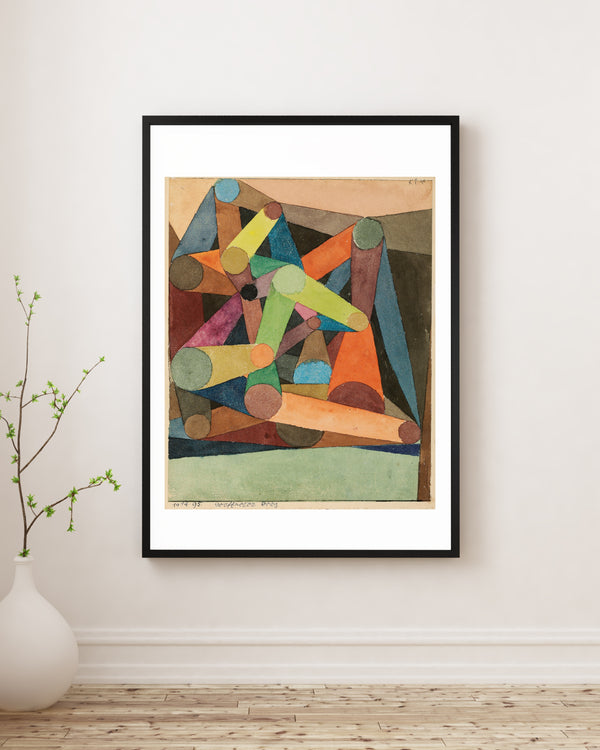 Paul Klee - Açılmış Dağ