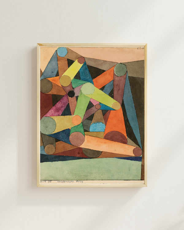 Paul Klee - Açılmış Dağ