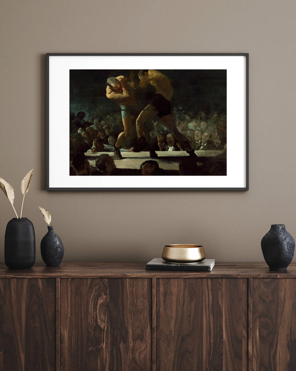 George Bellows - Kulüp Gecesi Çerçeve