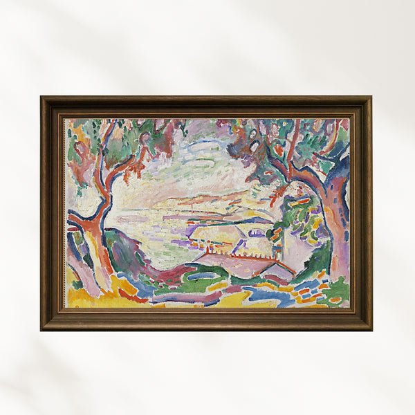 Georges Braque - Deniz Manzarası, L’Estaque