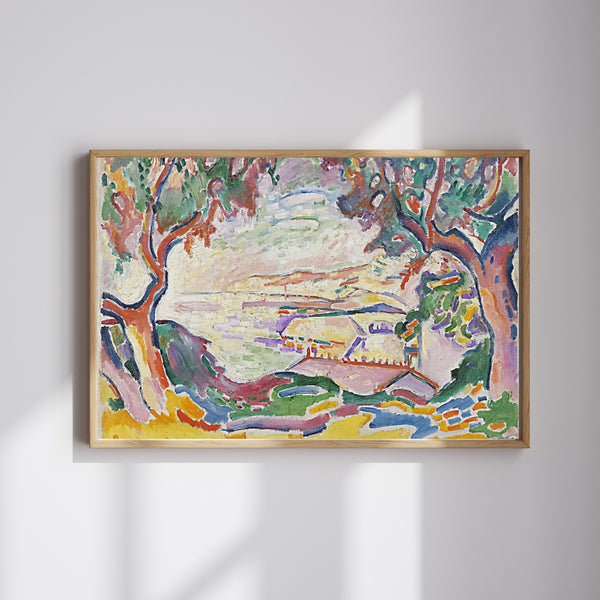 Georges Braque - Deniz Manzarası, L’Estaque