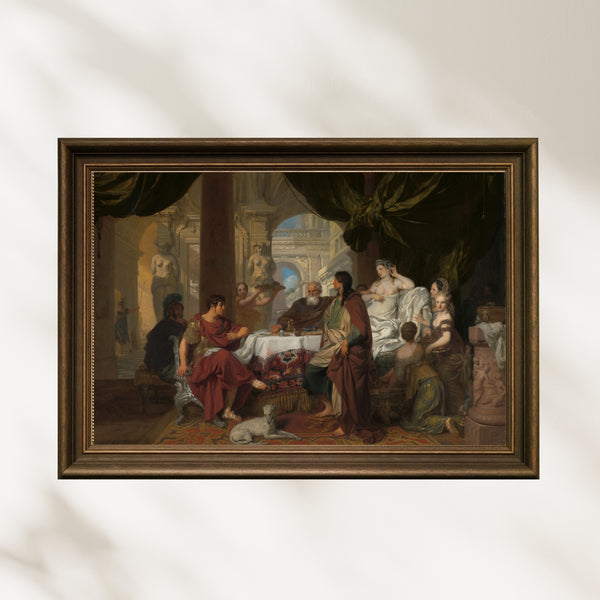 Gerard de Lairesse - Kleopatra’nın Ziyafeti Poster