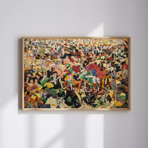 Gino Severini - Monico'da Pan Pan Dansı fine art baskı