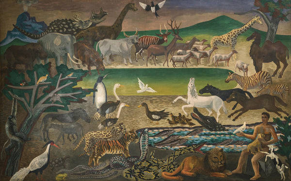Gino Severini - Yeryüzü Cenneti fine art baskı