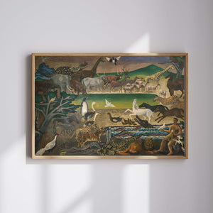 Gino Severini - Yeryüzü Cenneti fine art baskı