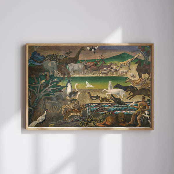Gino Severini - Yeryüzü Cenneti fine art baskı