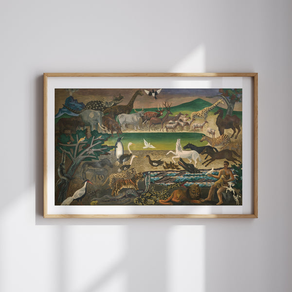 Gino Severini - Yeryüzü Cenneti fine art baskı