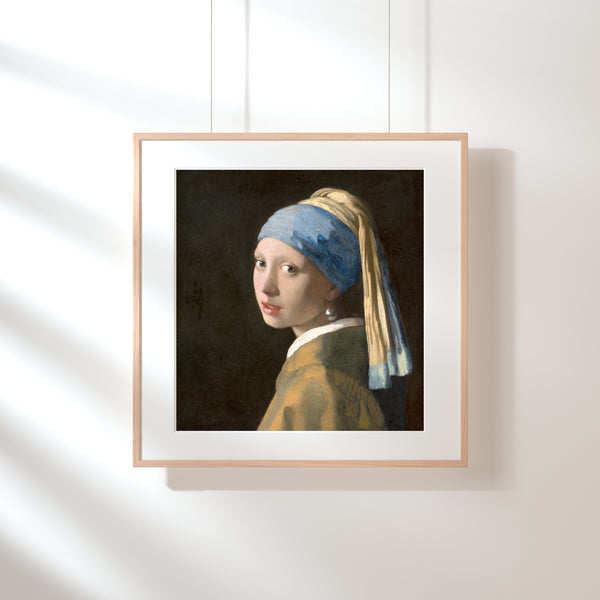 Johannes Vermeer-İnci Küpeli Kız