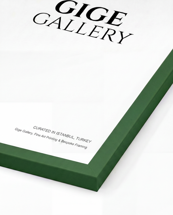 Green Wood Frame