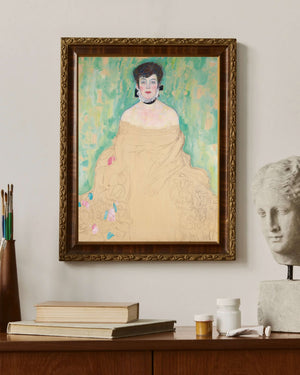 Gustav Klimt - Amalie Zuckerkandl çerçeve