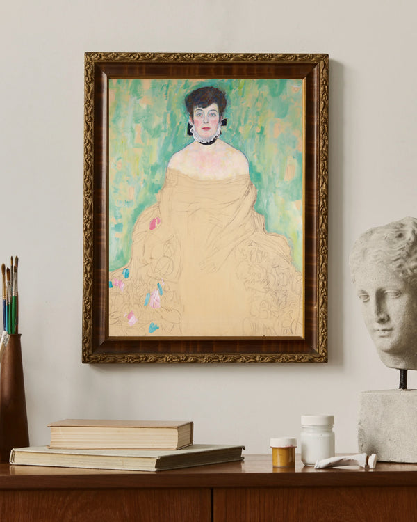 Gustav Klimt - Amalie Zuckerkandl çerçeve