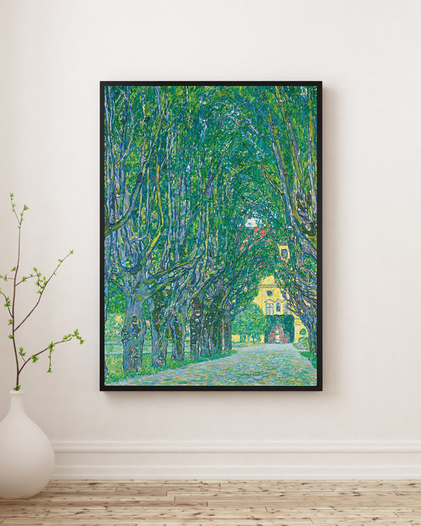 Gustav Klimt-Kammer Şatosu’na Giden Ağaçlı Yol