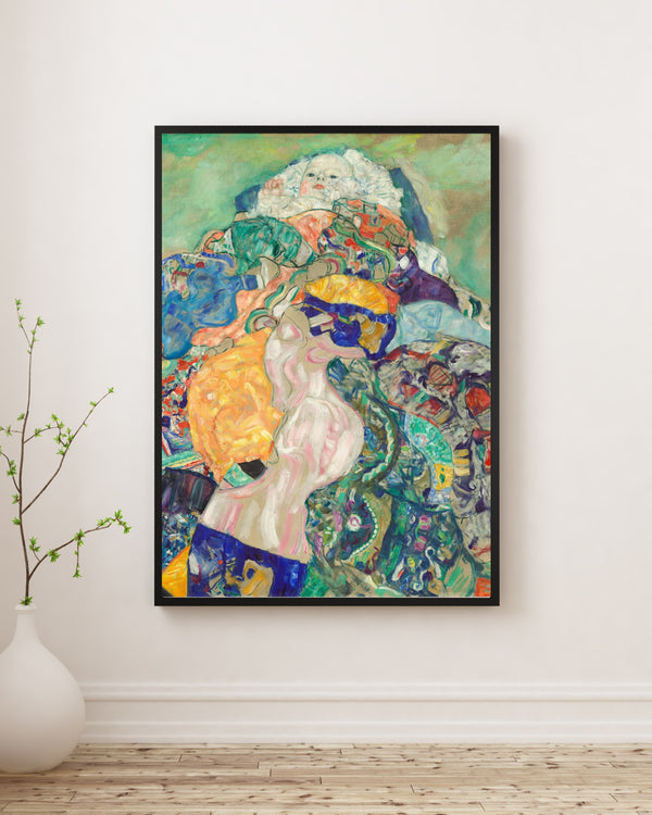 Gustav Klimt - Bebek - Beşik Poster