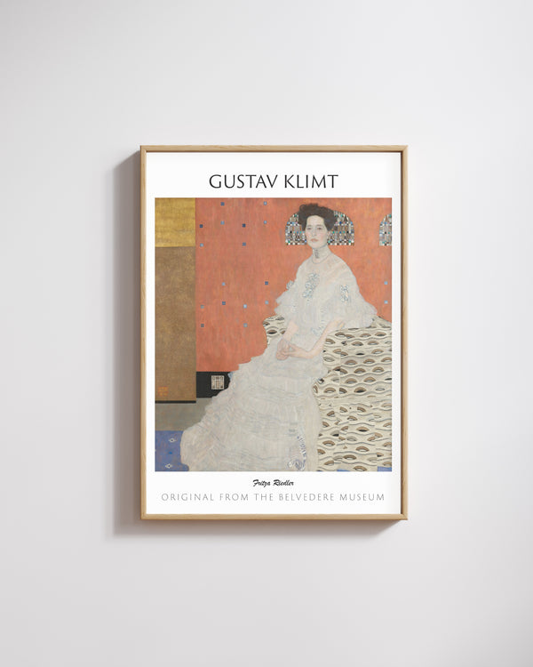 Gustav Klimt-Fritza Riedler poster