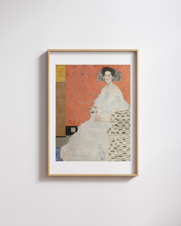 Gustav Klimt - Fritza Riedler fine art baskı
