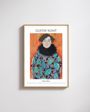 Gustav Klimt-Johanna Staude poster