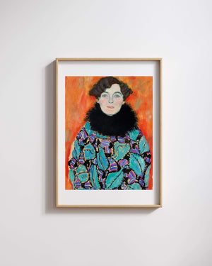Gustav Klimt - Johanna Staude çerçeve
