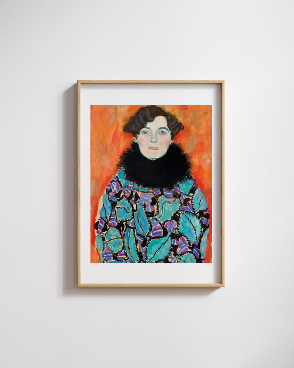 Gustav Klimt - Johanna Staude çerçeve