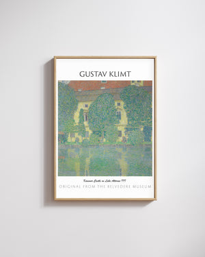 Gustav Klimt – Kammer Şatosu, Attersee III poster