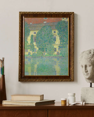 Gustav Klimt - Kammer Şatosu Attersee çerçeve