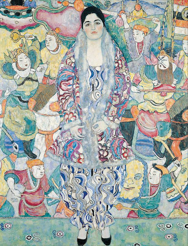 Gustav Klimt - Friedericke Maria Beer'in Portresi