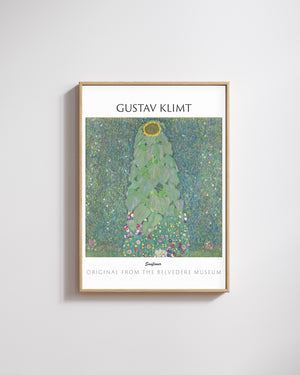 Gustav Klimt-Ayçiçeği poster