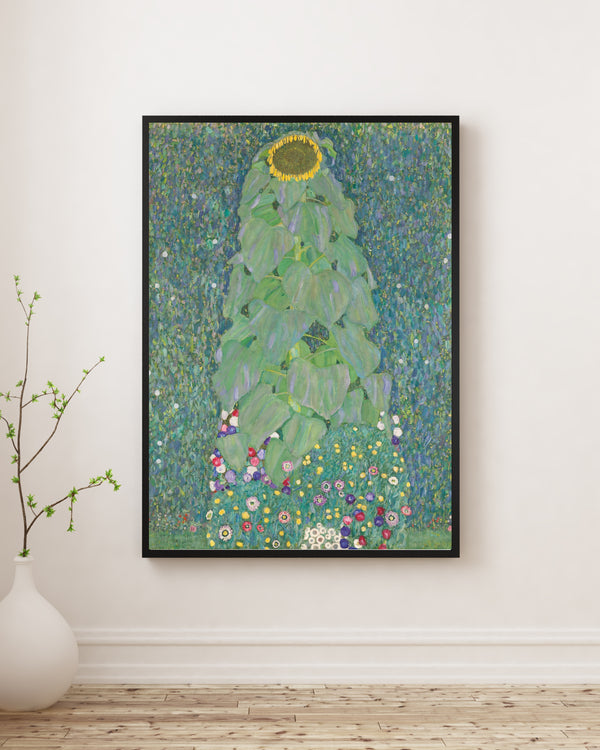 Gustav Klimt - Ayçiçeği poster